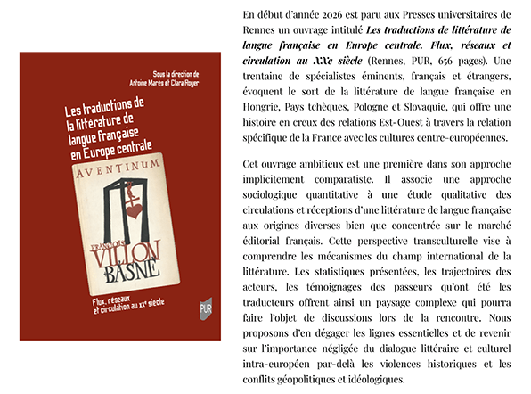 Biblioteka Polska w Paryżu - miejsce prestiżowej konferencji naukowej o literaturze